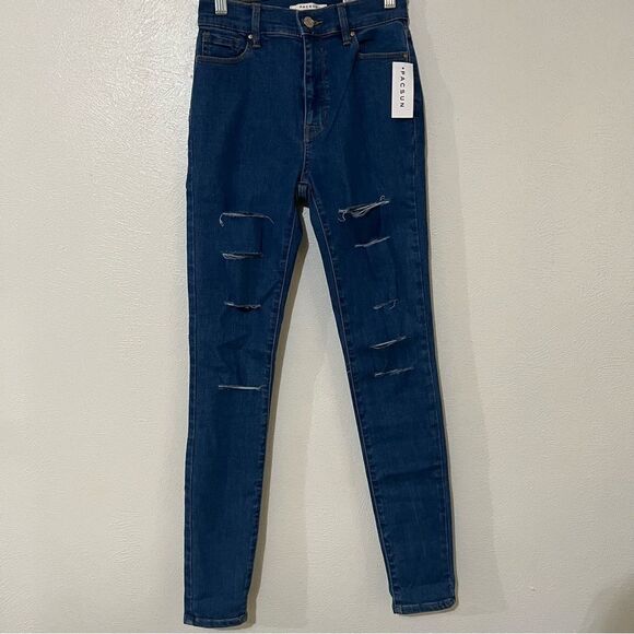 PacSun Super High Waisted Jeggings Size 24 - Picture 2 of 8